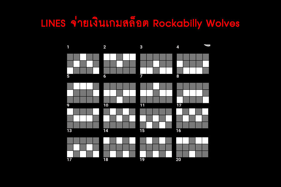 เส้นไลน์วางเดิมพันโกลเด้นสล็อตอะบิลลีหมาป่า