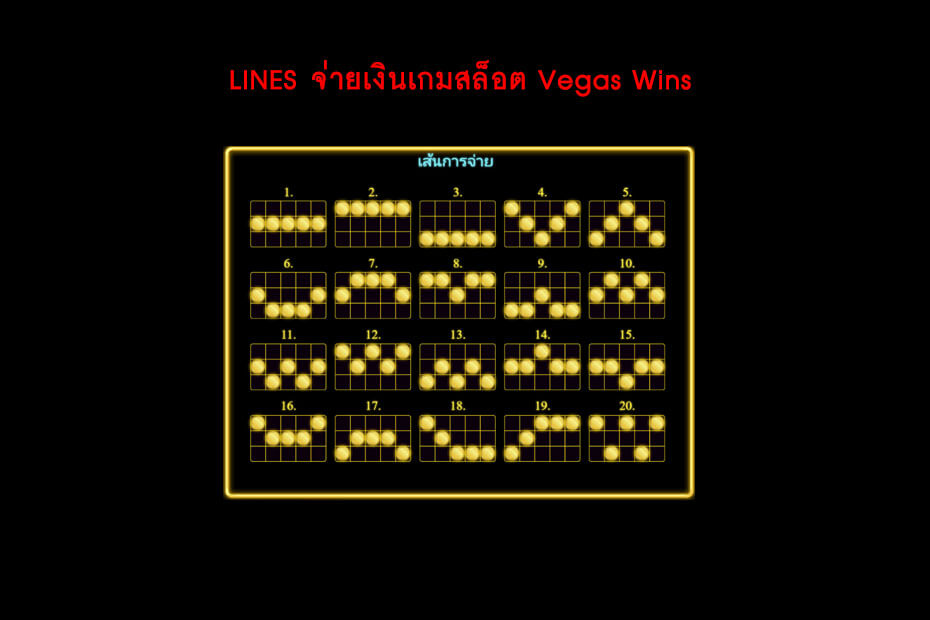 เส้นไลน์วางเดิมพันโกลเด้นสล็อตเวกัสวินส์
