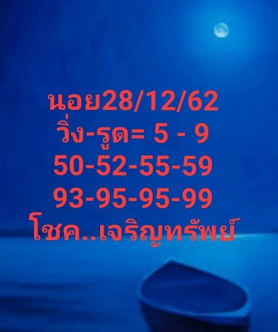 หวยฮานอย 28/12/62 ชุด23