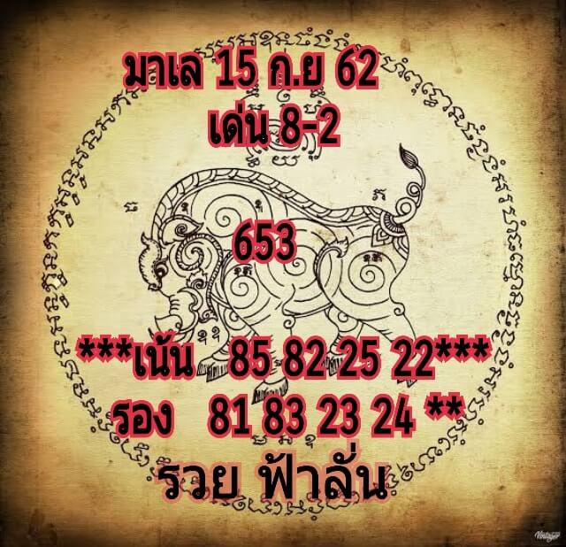หวยฮานอย15-9-62